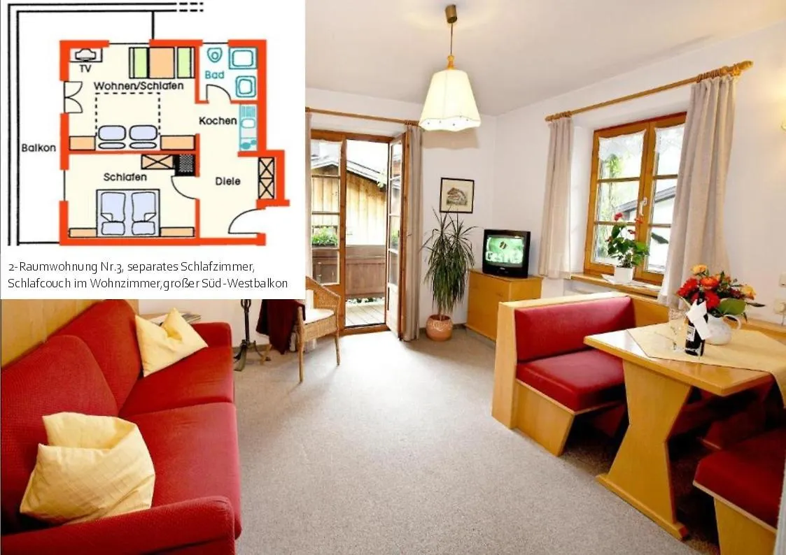 Apartment Gästehaus Hanna Teifel Reit im Winkl Deutschland